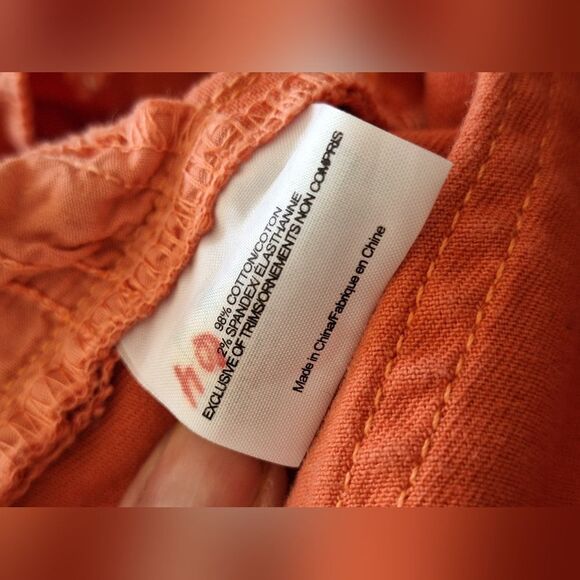 Tory Burch carrot color jeans size 30 - Picture 4 of 8